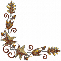 Leaves Embroidery Design 6 Leaves Embroidery Design 6